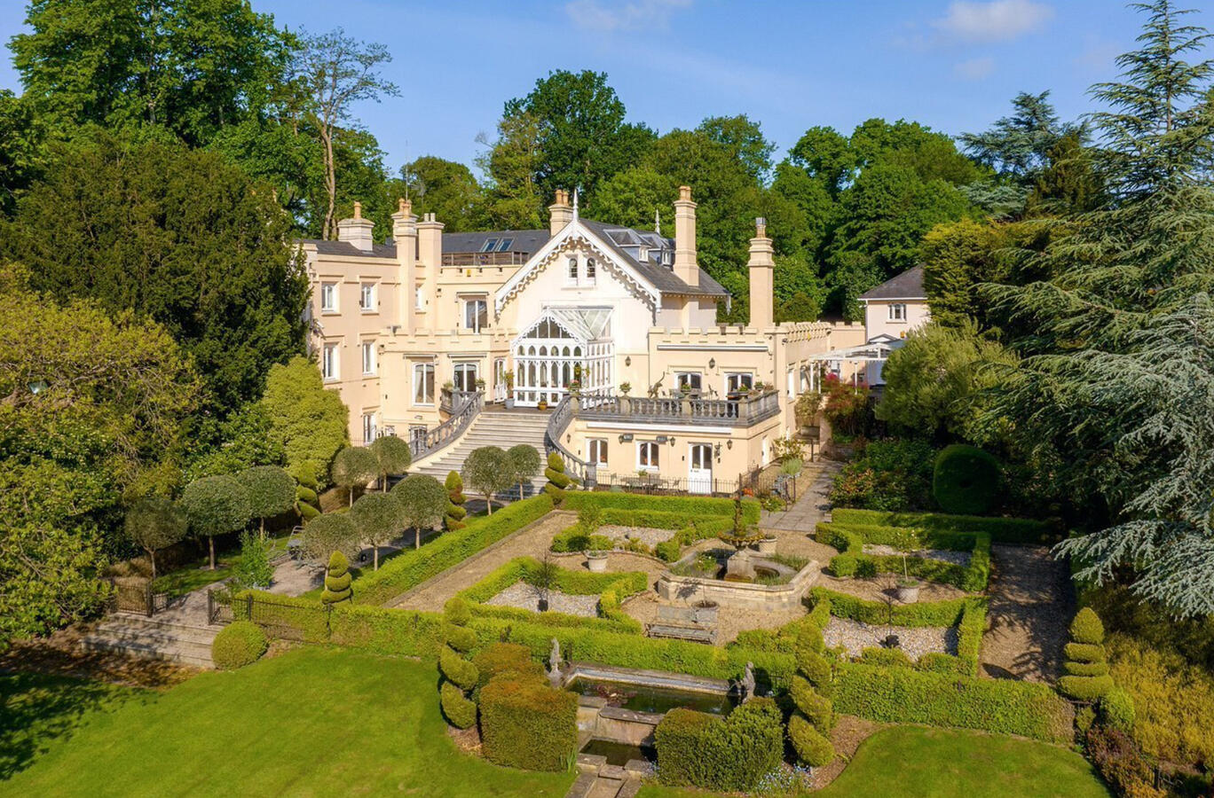 Exterior Aerial View (Front of Home)